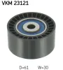 Umlenk-/Führungsrolle, Zahnriemen SKF VKM 23121