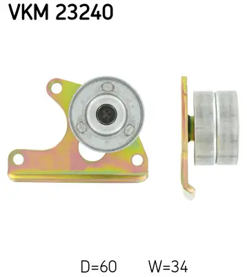 Umlenk-/Führungsrolle, Zahnriemen SKF VKM 23240 Bild Umlenk-/Führungsrolle, Zahnriemen SKF VKM 23240