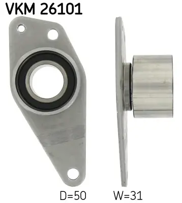 Umlenk-/Führungsrolle, Zahnriemen SKF VKM 26101