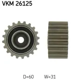 Umlenk-/Führungsrolle, Zahnriemen SKF VKM 26125