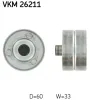Umlenk-/Führungsrolle, Zahnriemen SKF VKM 26211