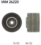 Umlenk-/Führungsrolle, Zahnriemen rechts SKF VKM 26220