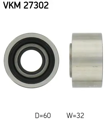 Umlenk-/Führungsrolle, Zahnriemen SKF VKM 27302