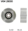 Umlenk-/F&uuml;hrungsrolle, Zahnriemen SKF VKM 28000