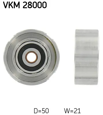 Umlenk-/Führungsrolle, Zahnriemen SKF VKM 28000 Bild Umlenk-/Führungsrolle, Zahnriemen SKF VKM 28000