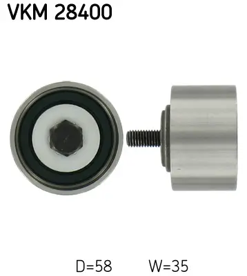 Umlenk-/Führungsrolle, Zahnriemen SKF VKM 28400