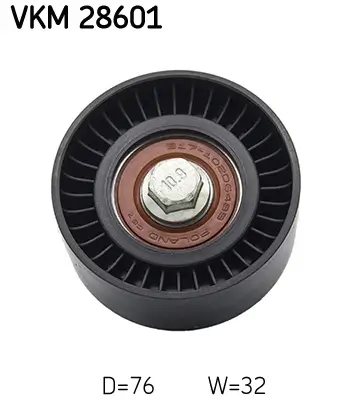 Umlenk-/Führungsrolle, Zahnriemen links oben rechts SKF VKM 28601 Bild Umlenk-/Führungsrolle, Zahnriemen links oben rechts SKF VKM 28601