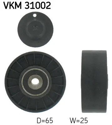 Umlenk-/Führungsrolle, Keilrippenriemen SKF VKM 31002