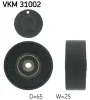 Umlenk-/Führungsrolle, Keilrippenriemen SKF VKM 31002