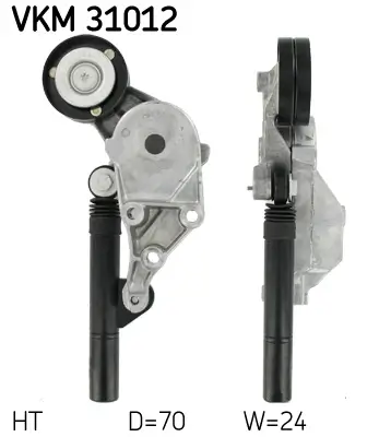 Riemenspanner, Keilrippenriemen oben SKF VKM 31012
