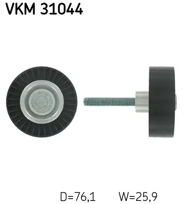 Umlenk-/Führungsrolle, Keilrippenriemen SKF VKM 31044