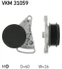 Riemenspanner, Keilrippenriemen links unten SKF VKM 31059