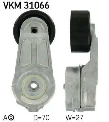 Riemenspanner, Keilrippenriemen links SKF VKM 31066