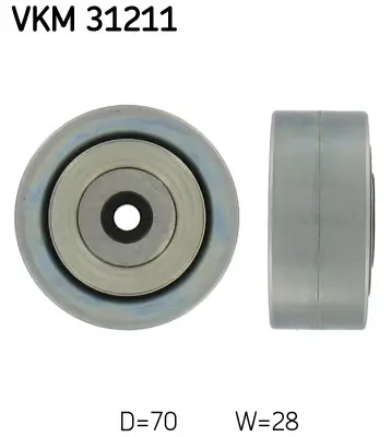 Umlenk-/Führungsrolle, Keilrippenriemen SKF VKM 31211