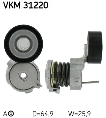 Riemenspanner, Keilrippenriemen SKF VKM 31220