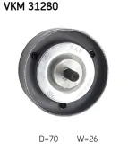 Umlenk-/Führungsrolle, Keilrippenriemen SKF VKM 31280