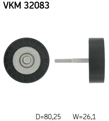Umlenk-/Führungsrolle, Keilrippenriemen SKF VKM 32083