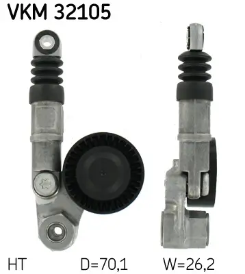 Riemenspanner, Keilrippenriemen SKF VKM 32105