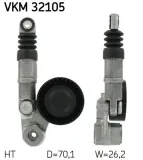 Riemenspanner, Keilrippenriemen SKF VKM 32105