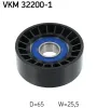 Umlenk-/F&uuml;hrungsrolle, Keilrippenriemen SKF VKM 32200-1