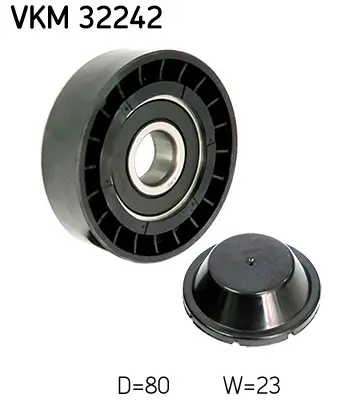Umlenk-/Führungsrolle, Keilrippenriemen SKF VKM 32242 Bild Umlenk-/Führungsrolle, Keilrippenriemen SKF VKM 32242