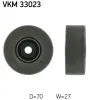 Umlenk-/F&uuml;hrungsrolle, Keilrippenriemen SKF VKM 33023