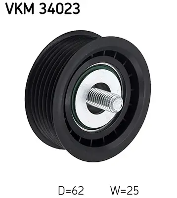 Umlenk-/Führungsrolle, Keilrippenriemen SKF VKM 34023 Bild Umlenk-/Führungsrolle, Keilrippenriemen SKF VKM 34023
