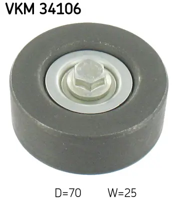 Umlenk-/Führungsrolle, Keilrippenriemen SKF VKM 34106 Bild Umlenk-/Führungsrolle, Keilrippenriemen SKF VKM 34106