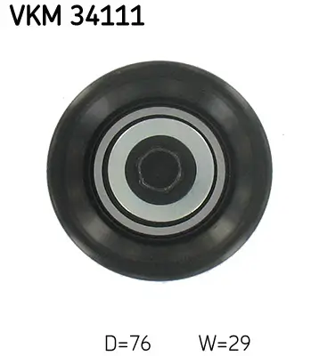 Umlenk-/Führungsrolle, Keilrippenriemen SKF VKM 34111 Bild Umlenk-/Führungsrolle, Keilrippenriemen SKF VKM 34111