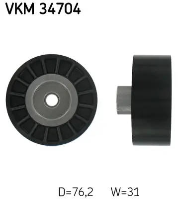 Umlenk-/Führungsrolle, Keilrippenriemen SKF VKM 34704