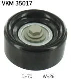 Umlenk-/Führungsrolle, Keilrippenriemen SKF VKM 35017