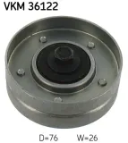 Umlenk-/Führungsrolle, Keilrippenriemen SKF VKM 36122