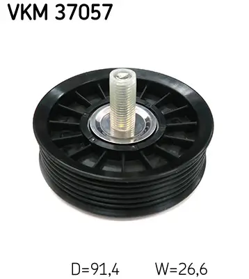 Umlenk-/Führungsrolle, Keilrippenriemen links SKF VKM 37057 Bild Umlenk-/Führungsrolle, Keilrippenriemen links SKF VKM 37057
