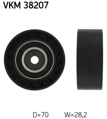 Umlenk-/Führungsrolle, Keilrippenriemen SKF VKM 38207