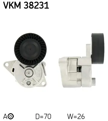 Riemenspanner, Keilrippenriemen SKF VKM 38231