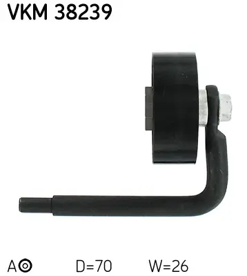 Riemenspanner, Keilrippenriemen SKF VKM 38239 Bild Riemenspanner, Keilrippenriemen SKF VKM 38239