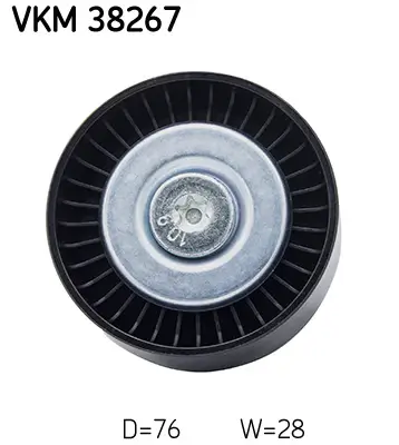 Umlenk-/Führungsrolle, Keilrippenriemen SKF VKM 38267 Bild Umlenk-/Führungsrolle, Keilrippenriemen SKF VKM 38267