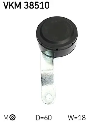 Riemenspanner, Keilrippenriemen SKF VKM 38510 Bild Riemenspanner, Keilrippenriemen SKF VKM 38510