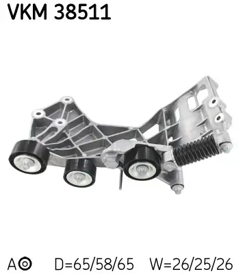 Riemenspanner, Keilrippenriemen rechts SKF VKM 38511 Bild Riemenspanner, Keilrippenriemen rechts SKF VKM 38511