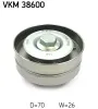 Umlenk-/Führungsrolle, Keilrippenriemen SKF VKM 38600 Bild Umlenk-/Führungsrolle, Keilrippenriemen SKF VKM 38600