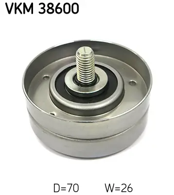 Umlenk-/Führungsrolle, Keilrippenriemen SKF VKM 38600 Bild Umlenk-/Führungsrolle, Keilrippenriemen SKF VKM 38600