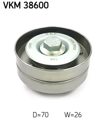 Umlenk-/Führungsrolle, Keilrippenriemen SKF VKM 38600 Bild Umlenk-/Führungsrolle, Keilrippenriemen SKF VKM 38600