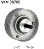 Umlenk-/Führungsrolle, Keilrippenriemen Mitte SKF VKM 38705 Bild Umlenk-/Führungsrolle, Keilrippenriemen Mitte SKF VKM 38705