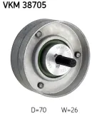 Umlenk-/Führungsrolle, Keilrippenriemen mitte SKF VKM 38705