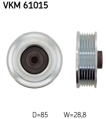 Umlenk-/Führungsrolle, Keilrippenriemen SKF VKM 61015 Bild Umlenk-/Führungsrolle, Keilrippenriemen SKF VKM 61015