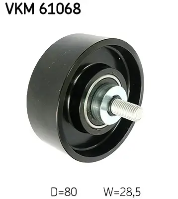 Umlenk-/Führungsrolle, Keilrippenriemen oben SKF VKM 61068 Bild Umlenk-/Führungsrolle, Keilrippenriemen oben SKF VKM 61068