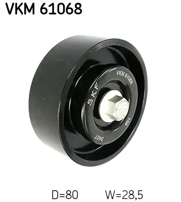 Umlenk-/Führungsrolle, Keilrippenriemen oben SKF VKM 61068 Bild Umlenk-/Führungsrolle, Keilrippenriemen oben SKF VKM 61068