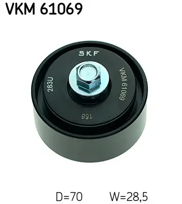 Umlenk-/Führungsrolle, Keilrippenriemen unten SKF VKM 61069 Bild Umlenk-/Führungsrolle, Keilrippenriemen unten SKF VKM 61069