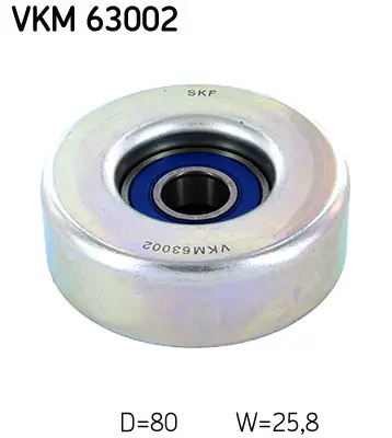 Umlenk-/Führungsrolle, Keilrippenriemen SKF VKM 63002