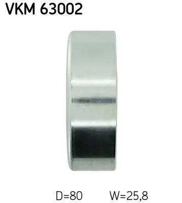 Umlenk-/Führungsrolle, Keilrippenriemen SKF VKM 63002 Bild Umlenk-/Führungsrolle, Keilrippenriemen SKF VKM 63002